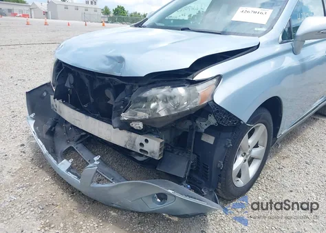 2010 Lexus Rx 350 from USA, damaged, VIN 2T2BK1BA3AC061568